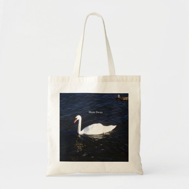 Mute Swan bag Tygkasse (Framsidan)