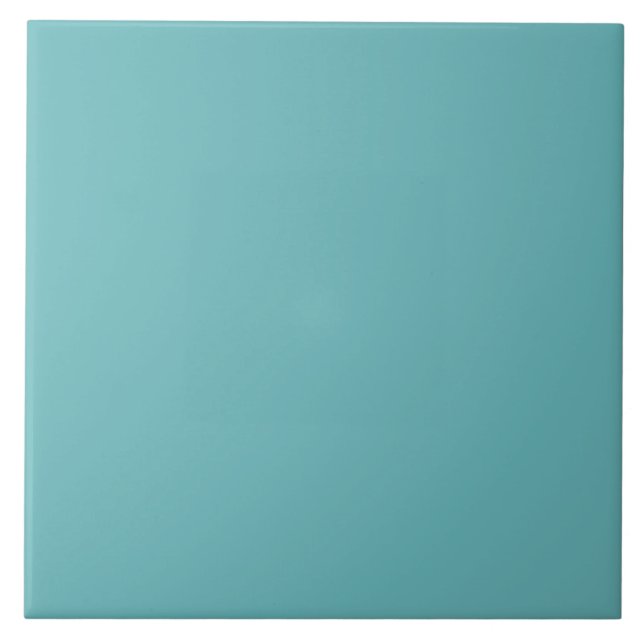Muted Aqua Ceramic Tile Kakelplatta (Framsidan)