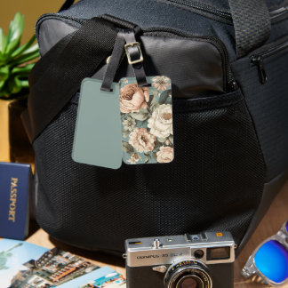 Muted Botanical Dream Bagagebricka