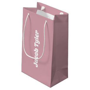 Muted Elegance - Misty Ro Namn Gift Bag