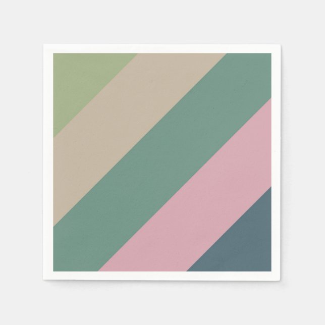 Muted Elegance - Party Napkins Pappersservett (Framsidan)