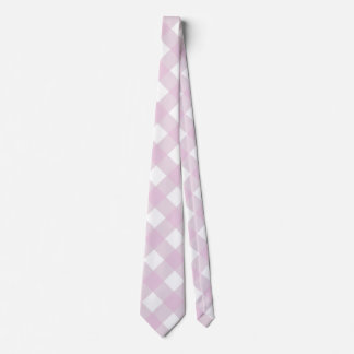 muted pastel pink white gingham plaid print slips
