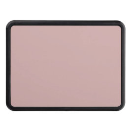 muted pink solid dragkroksskydd