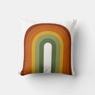 MUTED Retro Rainbow Kudde