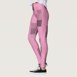 MUTEN Taupe/Svart Mönster Leggings