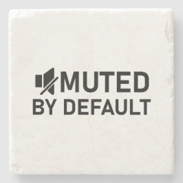 MUTERAD med standardminimalistisk T-Shirt-Audio V1 Stenunderlägg