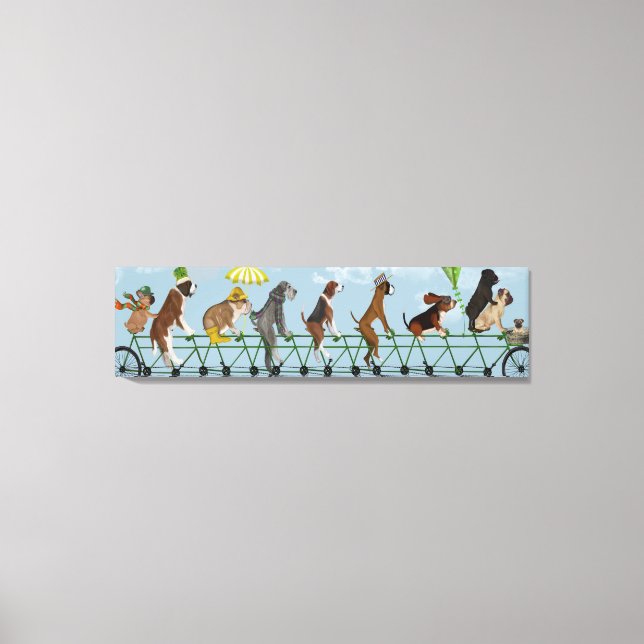 Mutley Crew på Tandem Canvastryck (Framsida)