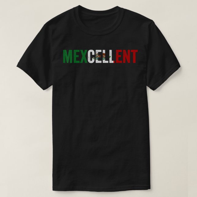 Mutmärkt Funny Mexican    ExcellentCinco De Mayo T Shirt (Design framsida)