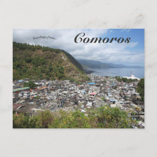Mutsamudu Anjouan Island Union of the Comoros Vykort