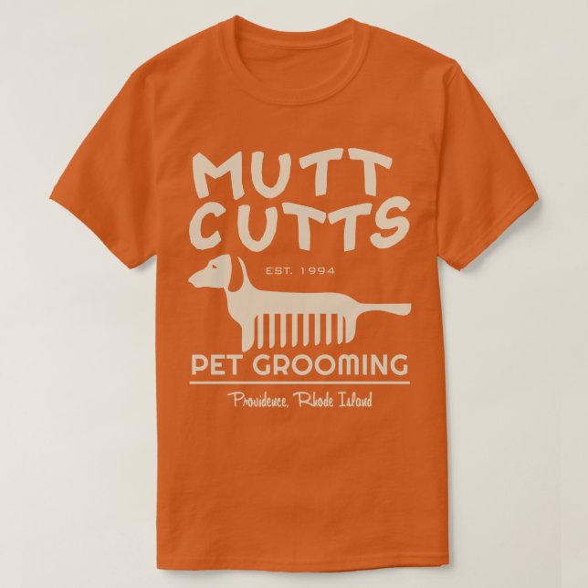Mutt Cutts från Dumb och Dumber T Shirt (Design framsida)