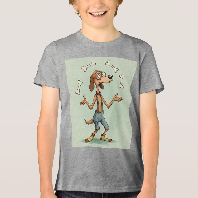 Mutt-Juggler, av Natasha Us T Shirt (Framsida)