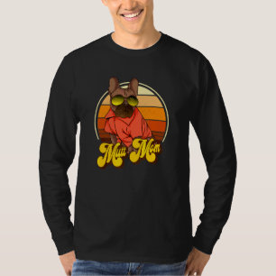 Mutt Mamma Rolig Hund T Shirt