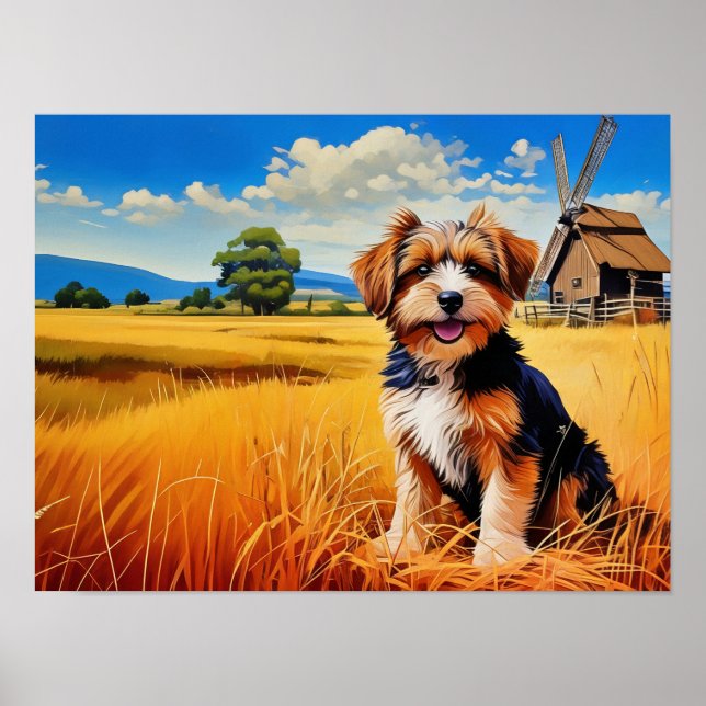 Mutt på Springa Poster (Framsidan)