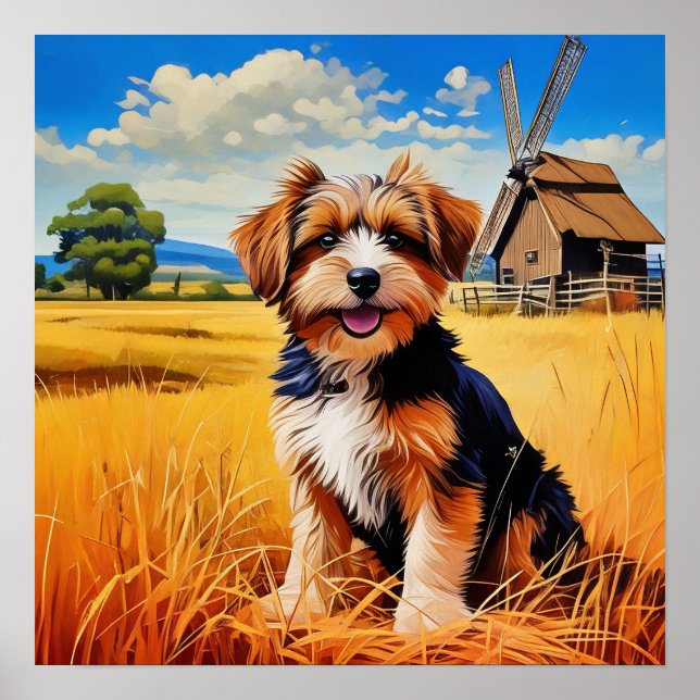 Mutt på Springa Poster (Framsidan)