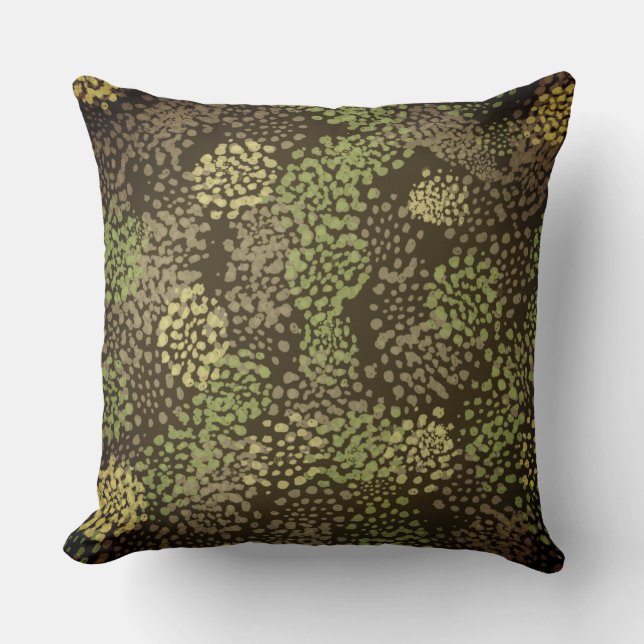 Mutta oljekatter Dekorativ kudde (Framsida)