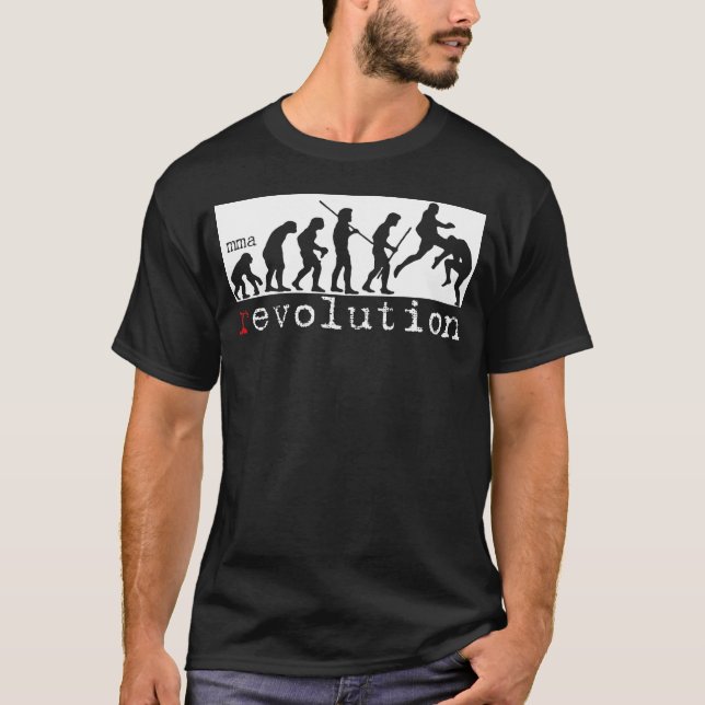 Muttahida- Majlis-E-Amalrevolution - evolution T Shirt (Framsida)
