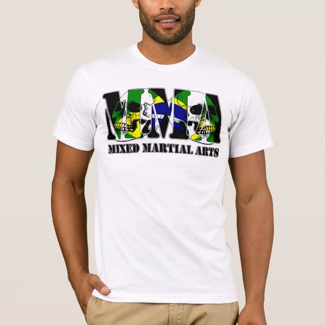 Muttahida- Majlis-E-AmalskalleBrasilien flagga T-shirt (Framsida)