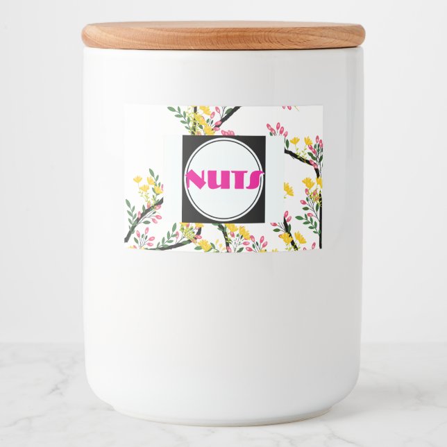 Muttern Bra Matbehållare  Mat Etiketter (Framsida)