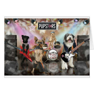 Muttley Crue Card Hälsningskort