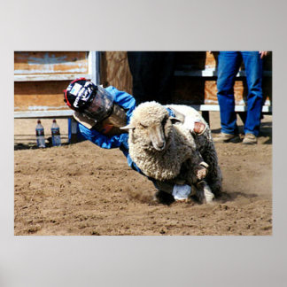 Mutton Buster Tries Hans Mettle Poster