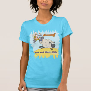Mutton Bustin Rodeo T-Shirt Vuxen Storlek