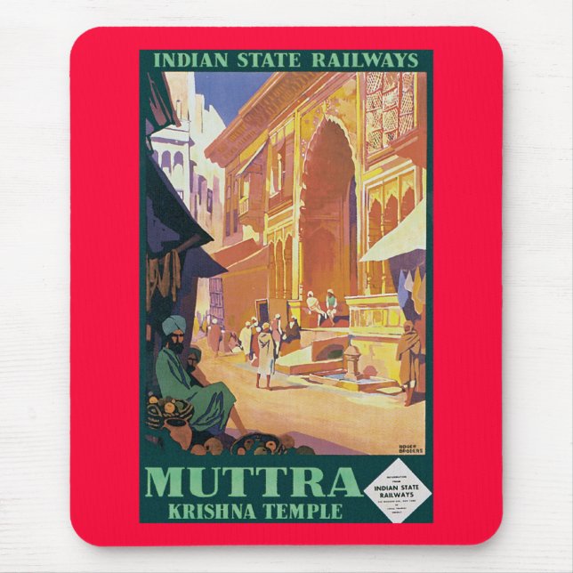 Muttra ~ Krishna Temple Musmatta (Framsidan)