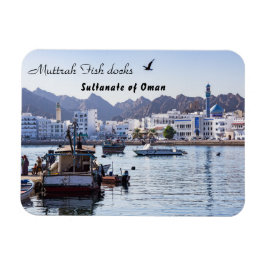 Muttrah Fish Dcks - Muscat, Oman Magnet