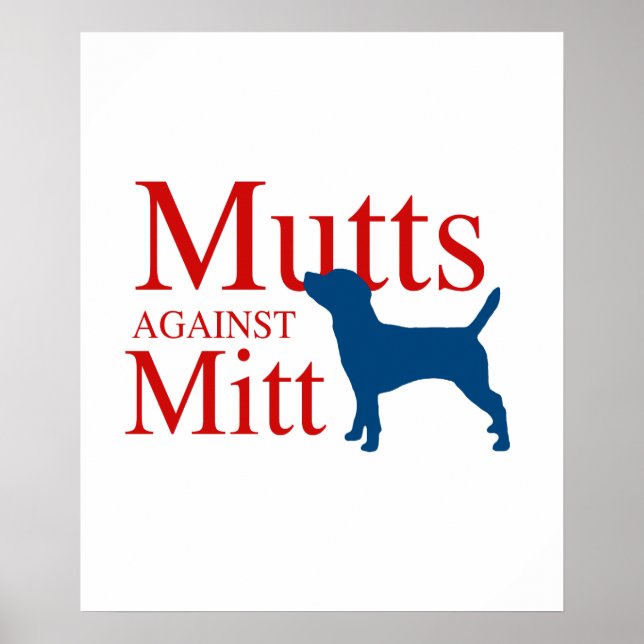 Mutts mot Mitt Poster (Framsidan)