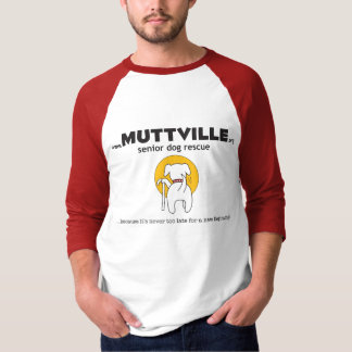 Muttville manar Raglin T-shirt