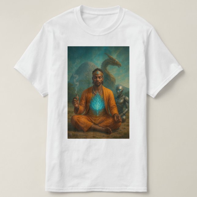 Muur meditation T-shirt (Design framsida)