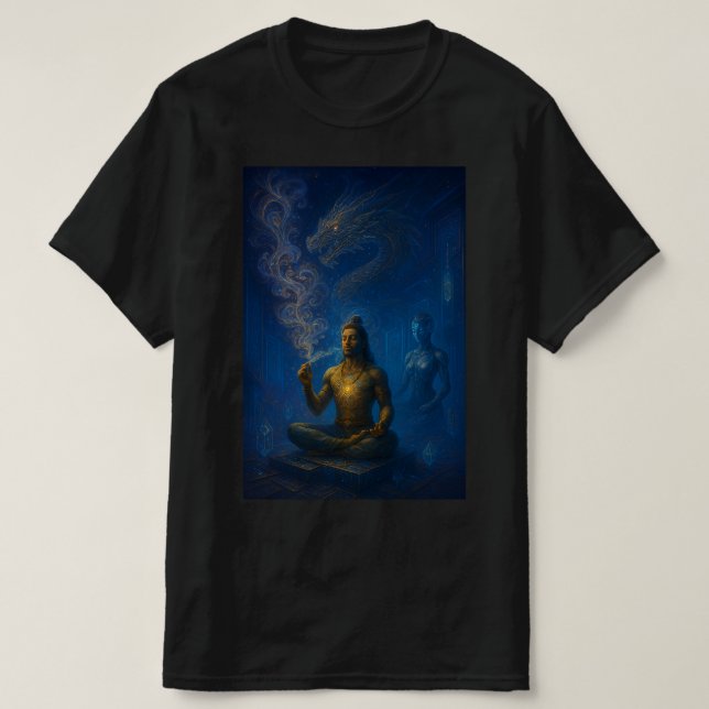 Muur peace meditation T-shirt (Design framsida)