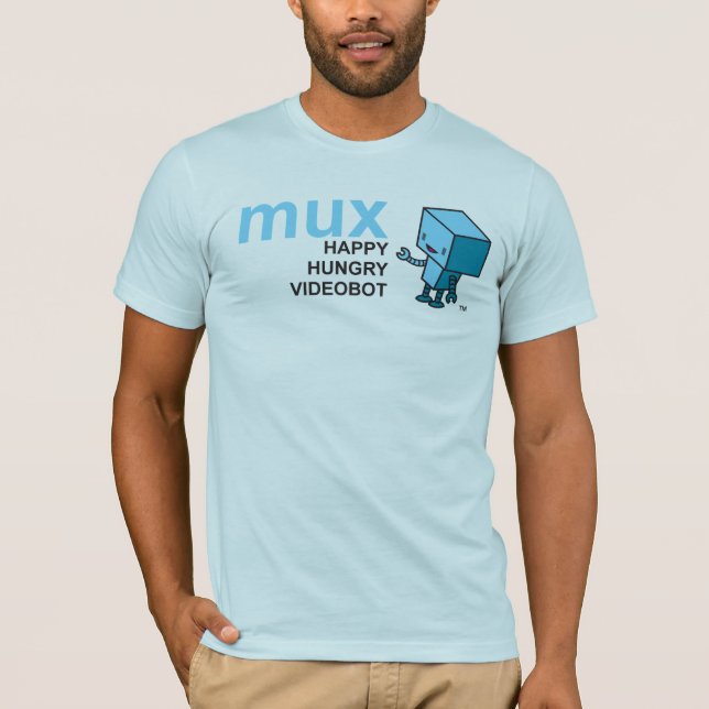Mux Videobot Tee (Framsida)