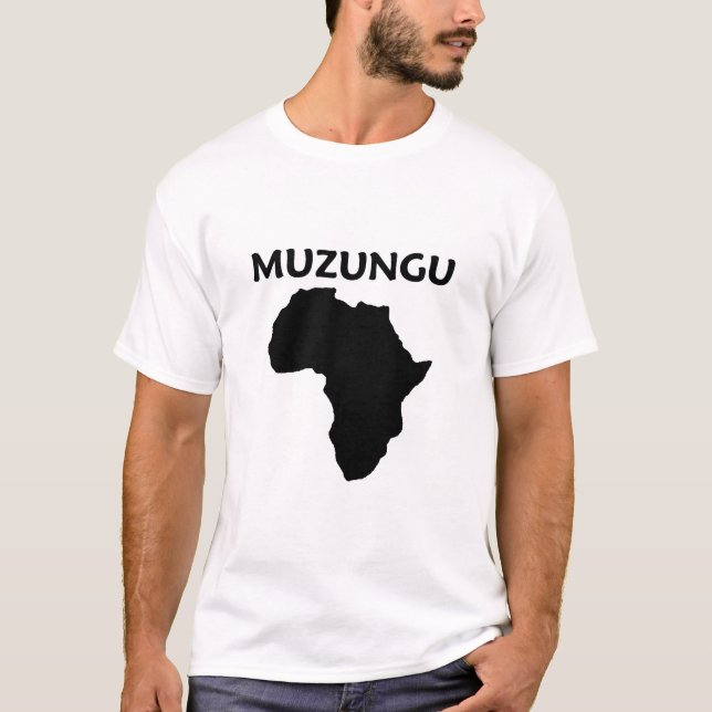 muzungu t-shirt (Framsida)
