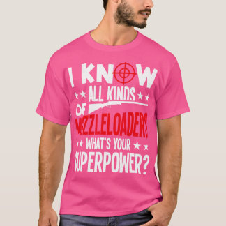 Muzzleloader Rifle Muzzleloading Städning Kit Boar T Shirt