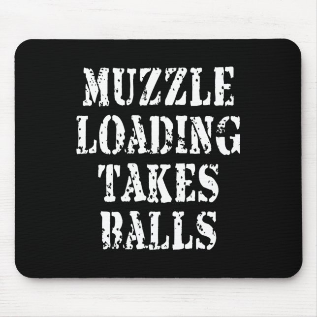 Muzzleloading Black Powder Hunting Funny Hunter Sh Musmatta (Framsidan)