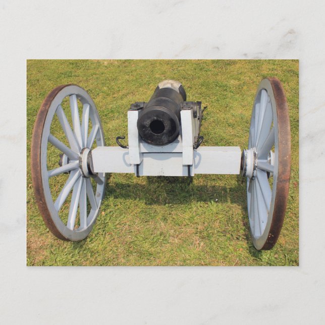 Muzzleloading Cannon Vykort (Framsida)