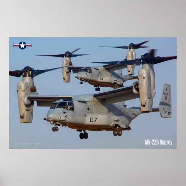 MV-22B OSPREY POSTER (Framsidan)