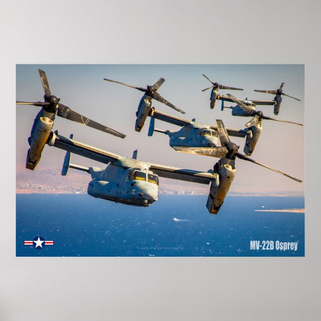 MV-22B OSPREY POSTER (Framsidan)