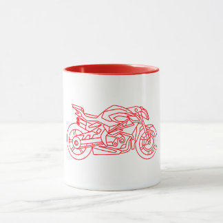MV Agusta Brutale 1000RR Neon style Mugg
