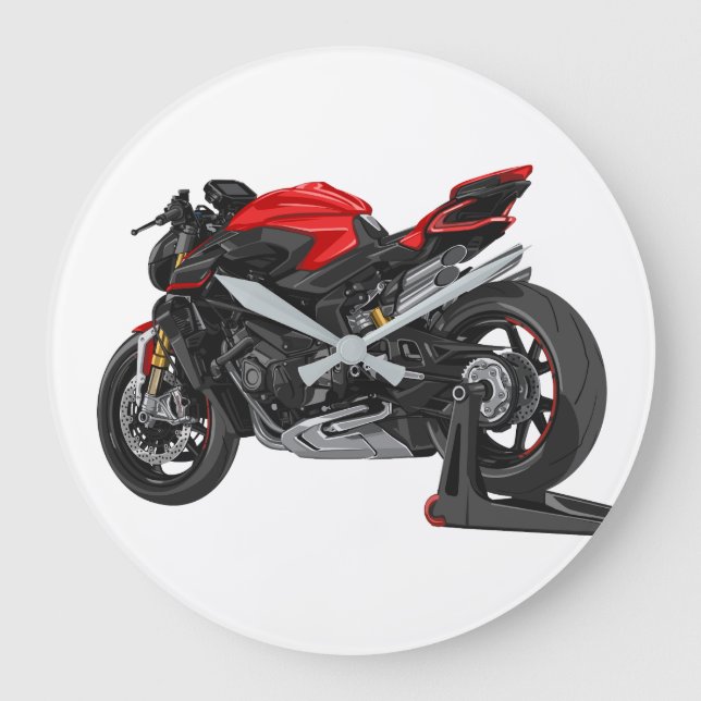 MV Agusta Brutale 1000RR Stor Klocka (Framsida)