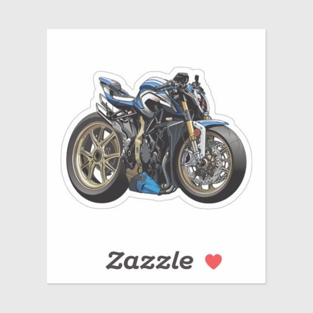 MV Agusta Brutale cute style Klistermärken (Ark)