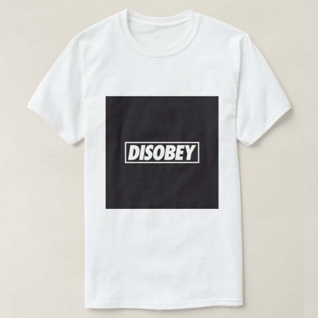 MV DISOBEY T SHIRT (Design framsida)