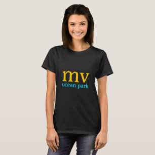 MV Ocean Park Dam Mörk Tee