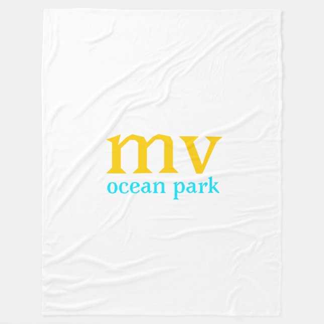 MV Ocean Park Fleece Blanket (Framsidan)