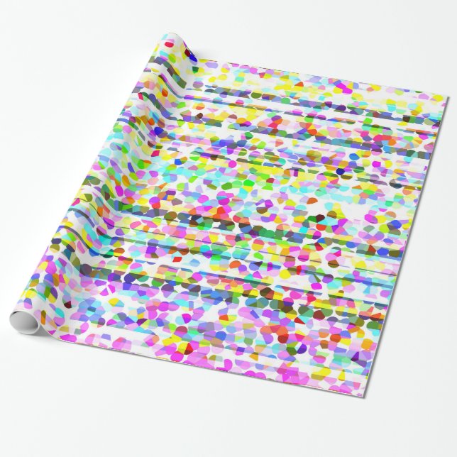 MVB Konfetti design Presentpapper (Utrullad)