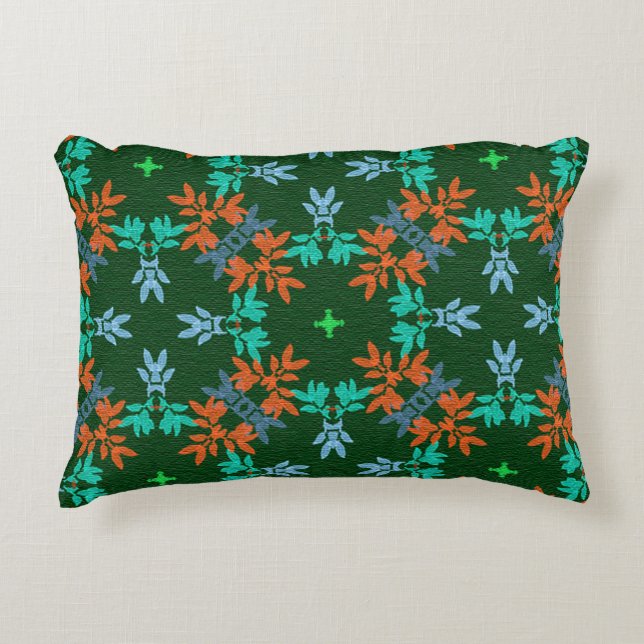 MVB Retro Foliage Fall Stil Prydnadskudde (Framsidan)