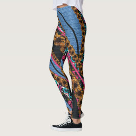 MVB TextilAbstrakt Kreativ Delarare. Leggings