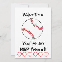 MVP Baseboll Barn Klassrum Julkort