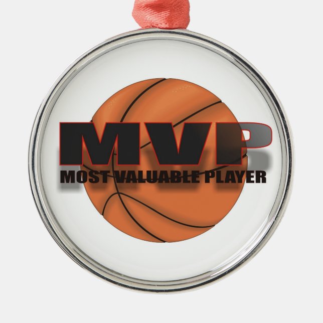 MVP-BASKETPRYDNAD JULGRANSPRYDNAD METALL (Framsidan)