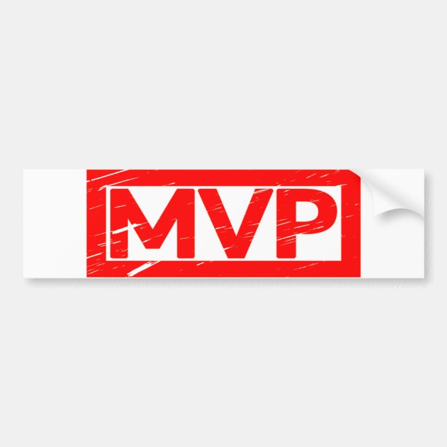 MVP Frimärke Bildekal (Framsidan)